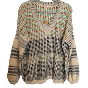 Jardin by Macris oversized  Knit Sweater